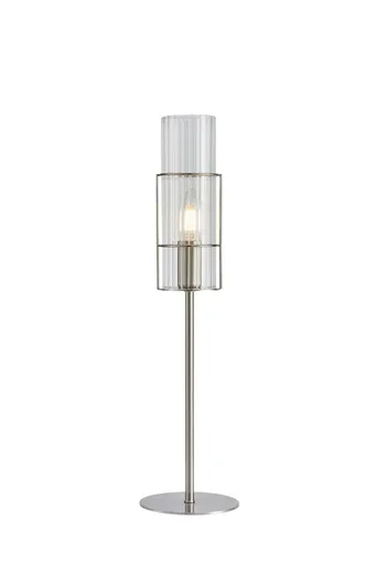Markslöjd stolní lampa Tubo nikl 50 cm