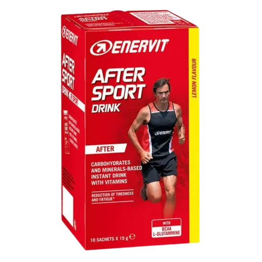 Enervit After Sport Drink 10x15g - citron