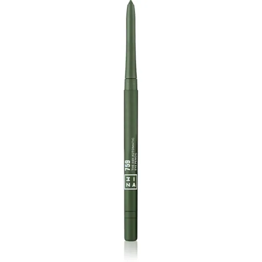 3INA The 24H Automatic Eye Pencil dlouhotrvající tužka na oči odstín 759 - Olive green 0,28 g