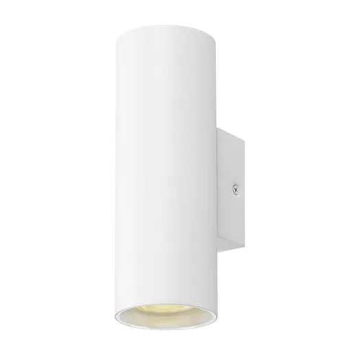 BIG WHITE (SLV) ASTO TUBE nástěnné přisazené svítidlo, válcové, 2x 10 W, bílé 1006444