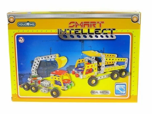 Kovová stavebnice Smart Intellect – nákladní auta