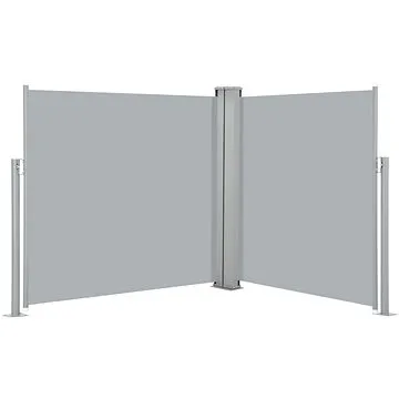 SHUMEE Zástěna boční, antracit 100 x 600 cm (48444)