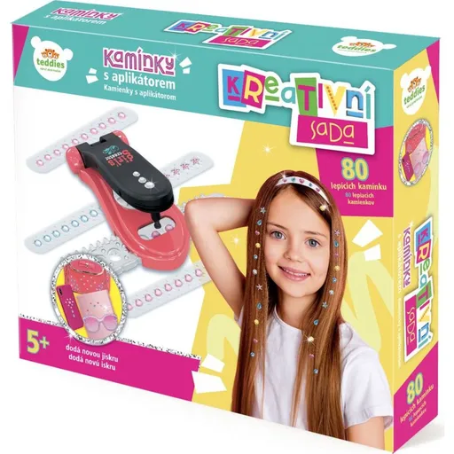 Třpytivé kamínky nejen do vlasů s aplikátorem