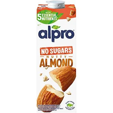 Alpro mandlový nápoj neslazený 1l (5411188112709)