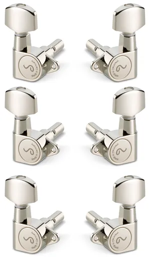 Schaller M6 135 3 left + 3 right Nickel