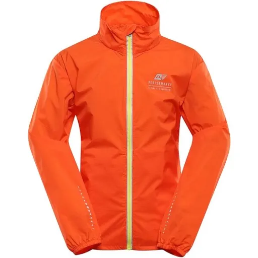 ALPINE PRO SPINO Dětská přechodová bunda, oranžová, velikost 152-158