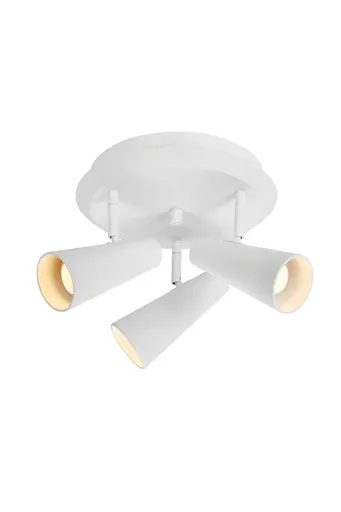 Markslöjd Crest stropní bodové svítidlo bílé kulaté