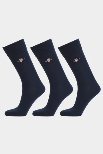 PONOŽKY 3-PACK GANT SHIELD SOCKS 3-PACK EVENING BLUE