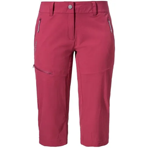 Schöffel CARACAS 2 W Dámské funkční 3/4 kalhoty, růžová, velikost
