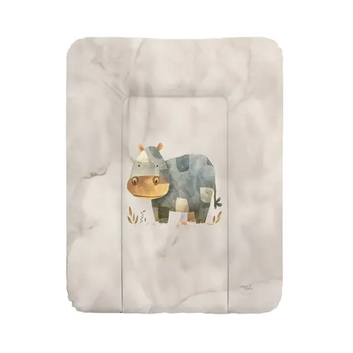 CEBA BABY Podložka přebalovací měkká (50x70) Basic Cosy Hippo