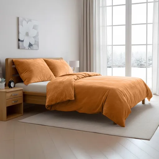 Polášek Mikroplyšové povlečení - Medová | 40 x 40 cm