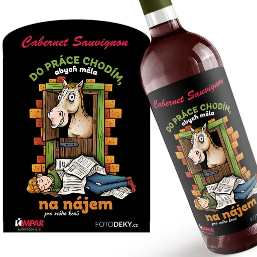 Víno Na nájem pro koně (Druh Vína: Červené víno)