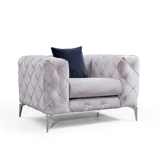 Křeslo Como Light Grey