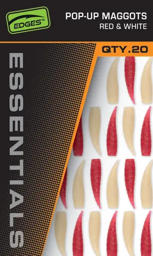 Fox Umělá nástraha Essentials Pop-Up Maggots,Fox Umělá nástraha Essentials Pop-Up Maggots