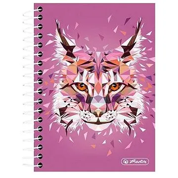 Spirálový A6 200 listů čtvereček WA rys (50027866)