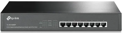 TP-Link switch TL-SG1008MP (8xGbE, 8xPoE+, 153W)