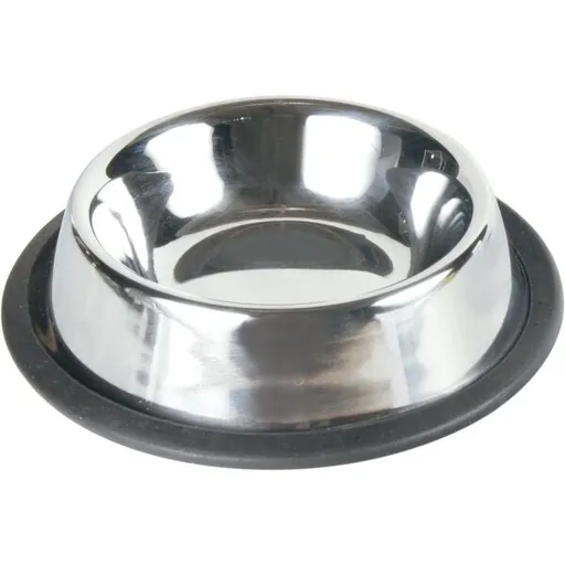 TRIXIE STAINLESS STEEL BOWL 200ML Nerezová miska, stříbrná, velikost