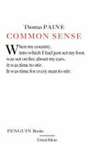 Common Sense - Paine Thomas