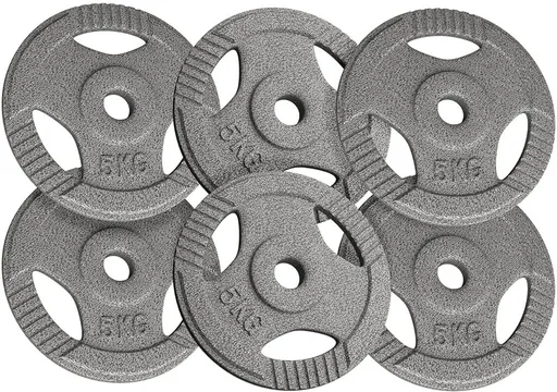 88970 Physionics Sada kotoučů 6 x 5 kg, 31 mm