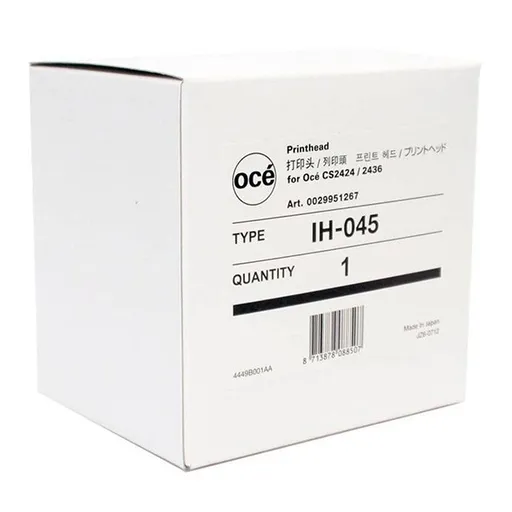 Oce 29951267, 4449B001 černá (black) originální tisková hlava