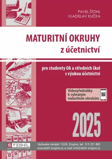 Maturitní okruhy z účetnictví 2025 - Pavel Štohl