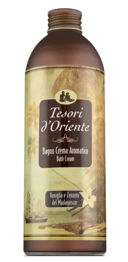 Tesori d'Oriente Vaniglia & Zenzero Del Madagascar - koupelový krém 500 ml