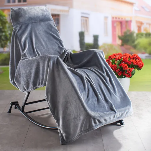 Jemná deka s polštářkem