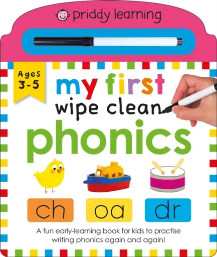 My First Wipe Clean: Phonics - Roger Priddy, Priddy Books