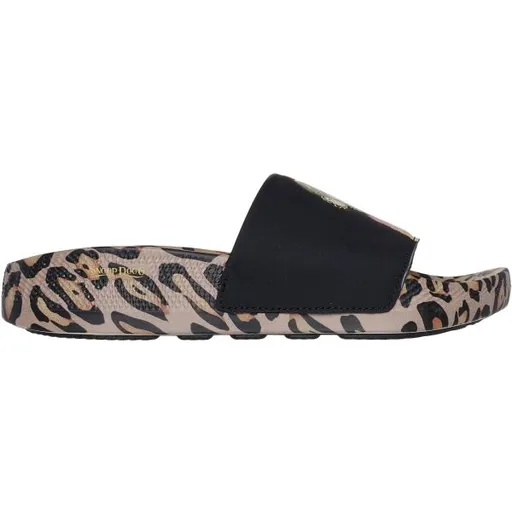 Skechers LOW SLIDER - BOMBAY SLIDE Dámské pantofle, černá, velikost