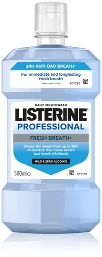 Listerine Ústní voda Professional Fresh Breath+ 500 ml