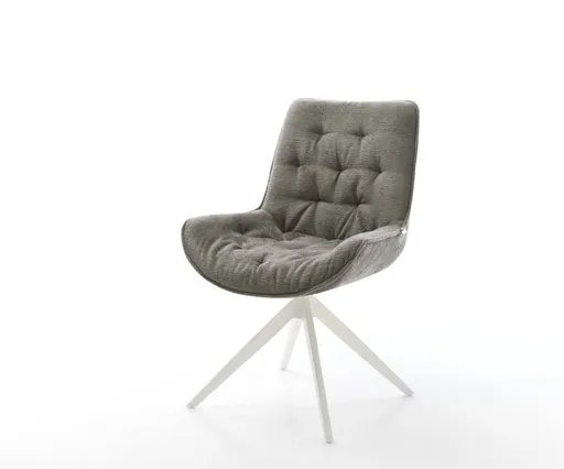 Jídelní židle Taimi-Flex bouclé Měkký tmavě béžová křížová