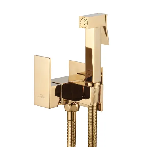 INVENA Bidetová baterie podomítková, zlatá BP-K0-B09-L