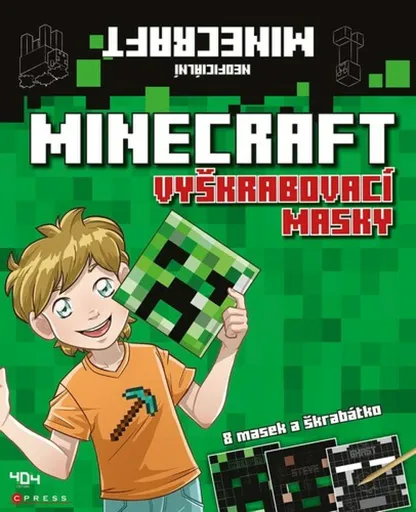 Vyškrabovací masky: Minecraft - Daniele Sapuppo
