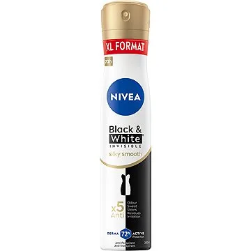 NIVEA Black & White Invisible Silky Smooth 200 ml (9005800301396)