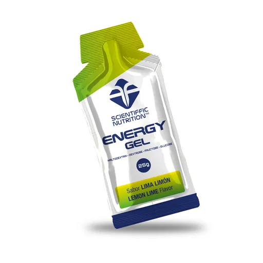 Scientiffic Nutrition Energetický gel 25 g (limetka a citron)