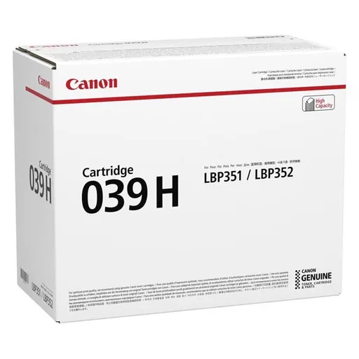 CANON CRG039H BK - originální