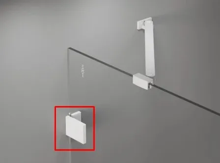 MEXEN LUNAR nástěnný držák s krytkou /2 kusy/, bílá 830-04-20