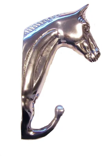 Nástěnný kovový háček Kůň - 6*13*24cm Mars & More