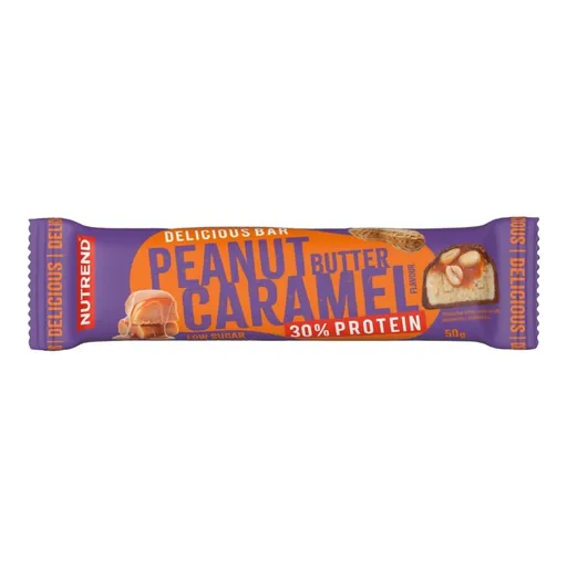 Proteinová tyčinka Nutrend Delicious Bar 50g arašídové máslo+karamel