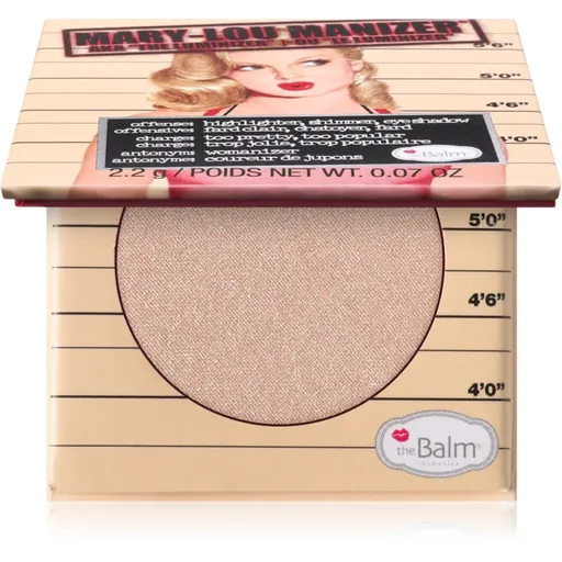 theBalm Lou Manizer Luminizer rozjasňovač a oční stíny v jednom 2.2 g