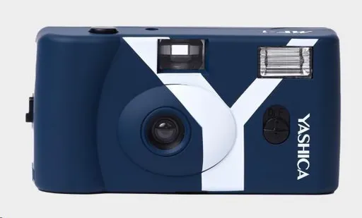 YASHICA MF-1 Snapshot Art Camera (Prussian Blue) - analogový fotoaparát