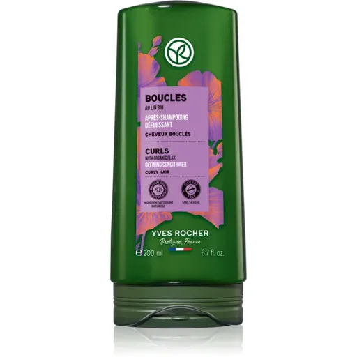 Yves Rocher Boucles kondicionér pro kudrnaté vlasy with organic flax 200 ml