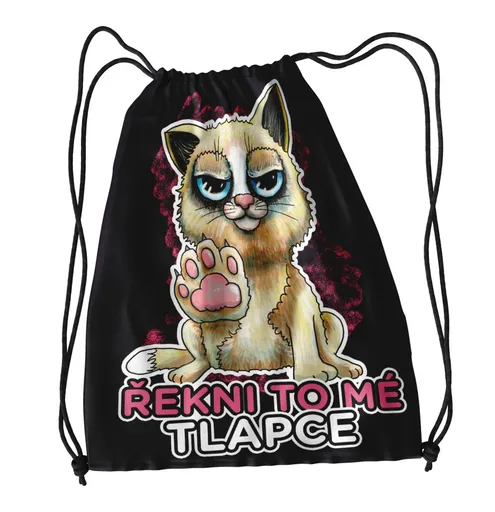 Vak na záda Řekni to mé tlapce