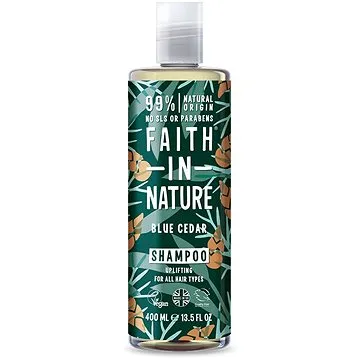 FAITH IN NATURE Šampon Modrý cedr MAXI 400 ml (708002404610)