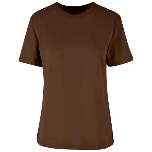 Build Your Brand Dámské oversize tričko - Čokoládová | XL