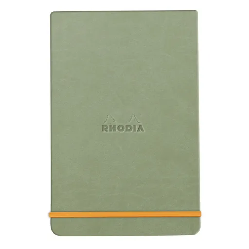 Zápisník Rhodia s pevnými deskami 9x14cm – Celadon