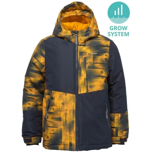 LOAP CUPRA Dětská lyžařská bunda, černá, velikost 122-128