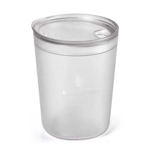 Light my fire TUMBLER WITH SNAP LID ORIGINAL Hrnek, transparentní, velikost