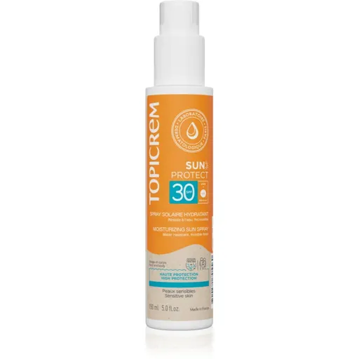 Topicrem Sun Protect Moisturizing Sun Spray ochranný sprej s hydratačním účinkem SPF 30 150 ml