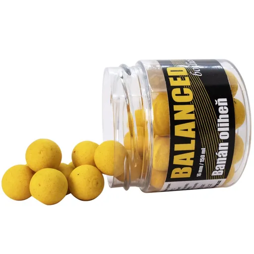 Carp Inferno Balanced Boilie 150ml Banán/Oliheň - 16 mm,Carp Inferno Balanced Boilie 150ml Banán/Oliheň - 16 mm
